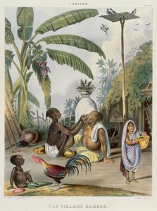 The Village Barber, plate 6 from 